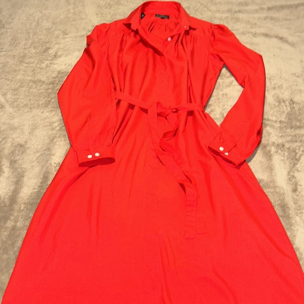 Vintage Countess Mara Silk Shirt Dress - Picture 2 of 9